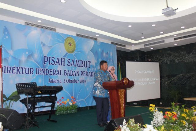 Pisah Sambut Dirjen 03-10-2019